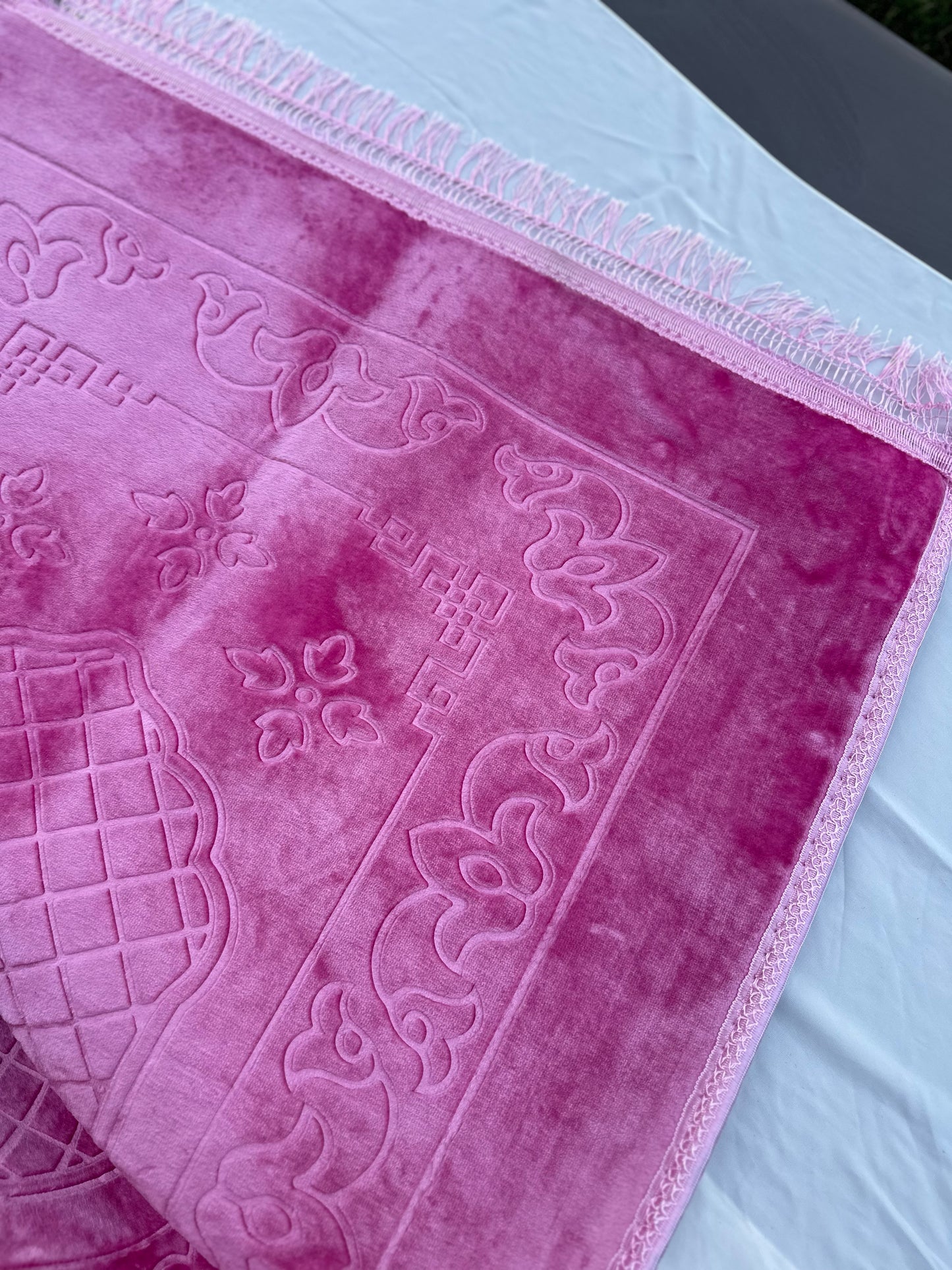 Tapis As’Salât Personnalisé Rose